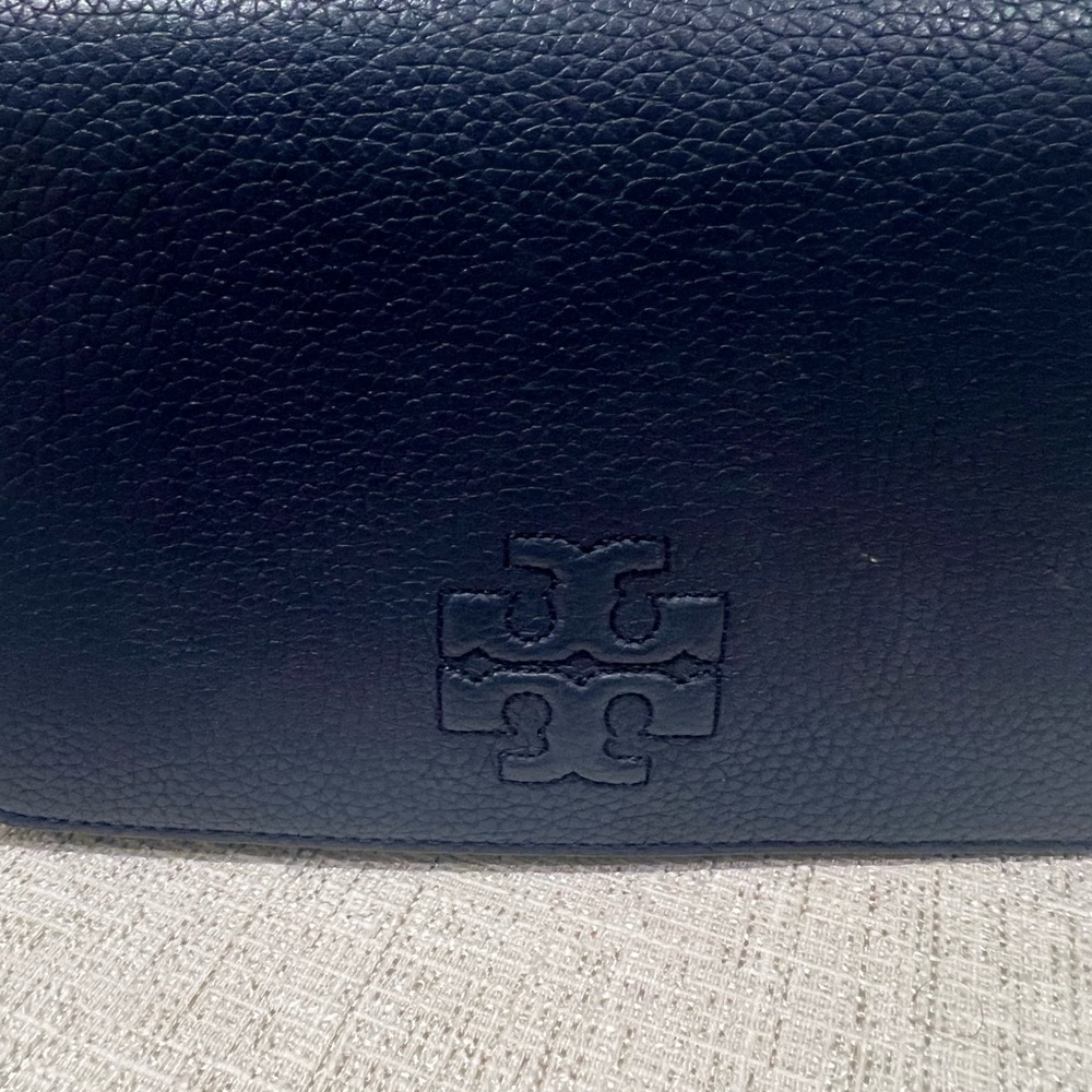 Tory Burch Navy Crossbody Bag with Tassel - Picture 2 of 3